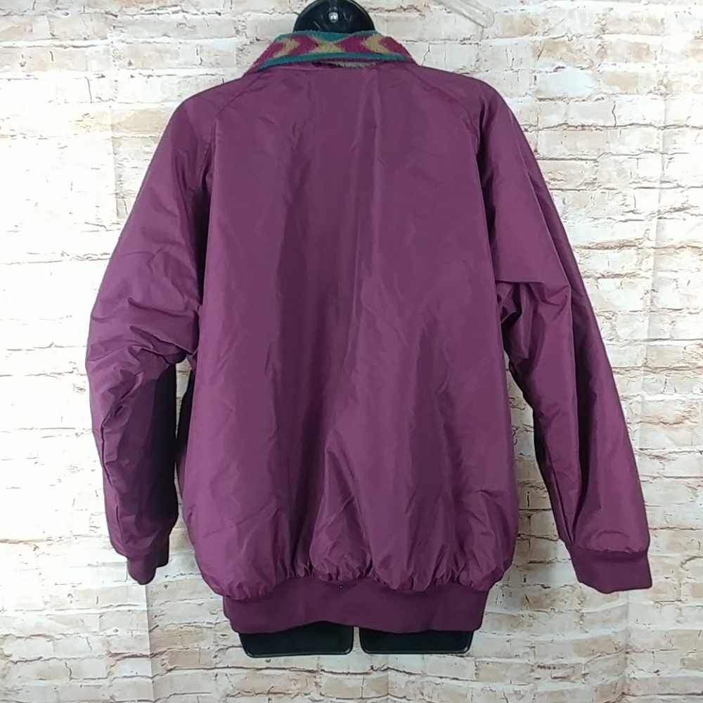 Reversible Jacket Maroon/Print - image 2